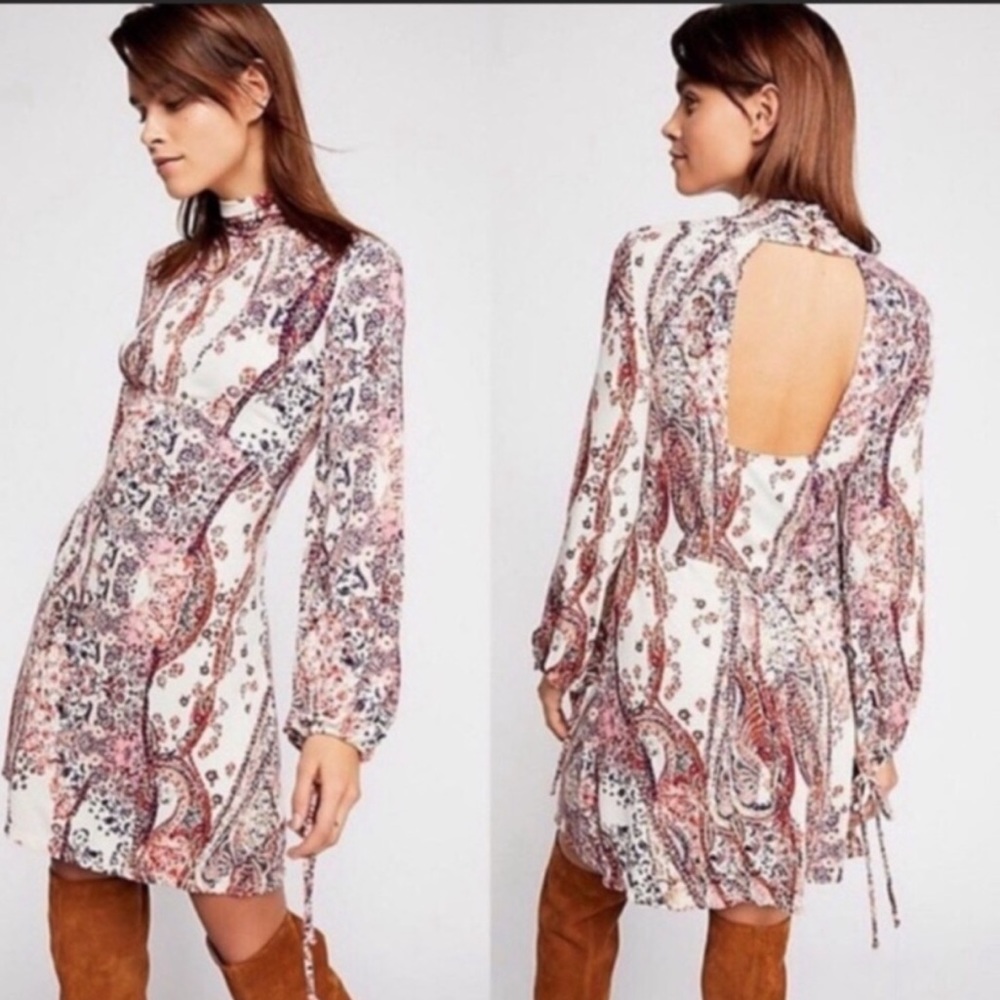Free People All Dolled Up Mini Dress